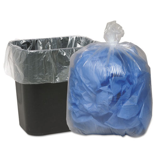 Classic Clear wholesale. Linear Low-density Can Liners, 10 Gal, 0.6 Mil, 24" X 23", Clear, 500-carton. HSD Wholesale: Janitorial Supplies, Breakroom Supplies, Office Supplies.