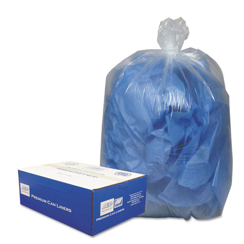 Classic Clear wholesale. Linear Low-density Can Liners, 10 Gal, 0.6 Mil, 24" X 23", Clear, 500-carton. HSD Wholesale: Janitorial Supplies, Breakroom Supplies, Office Supplies.