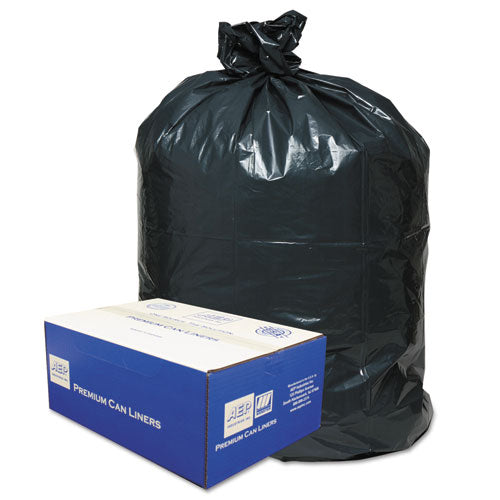 Classic wholesale. Linear Low-density Can Liners, 30 Gal, 0.71 Mil, 30" X 36", Black, 250-carton. HSD Wholesale: Janitorial Supplies, Breakroom Supplies, Office Supplies.