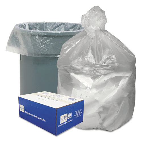 Good 'n Tuff® wholesale. Waste Can Liners, 33 Gal, 9 Microns, 33" X 39", Natural, 500-carton. HSD Wholesale: Janitorial Supplies, Breakroom Supplies, Office Supplies.