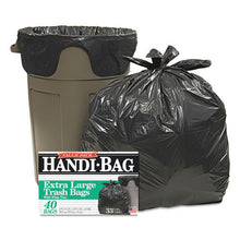 Load image into Gallery viewer, Handi-Bag® wholesale. Super Value Pack, 33 Gal, 0.65 Mil, 32.5&quot; X 40&quot;, Black, 40-box. HSD Wholesale: Janitorial Supplies, Breakroom Supplies, Office Supplies.