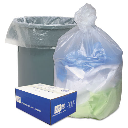 Ultra Plus® wholesale. Can Liners, 30 Gal, 10 Microns, 30" X 37", Natural, 500-carton. HSD Wholesale: Janitorial Supplies, Breakroom Supplies, Office Supplies.