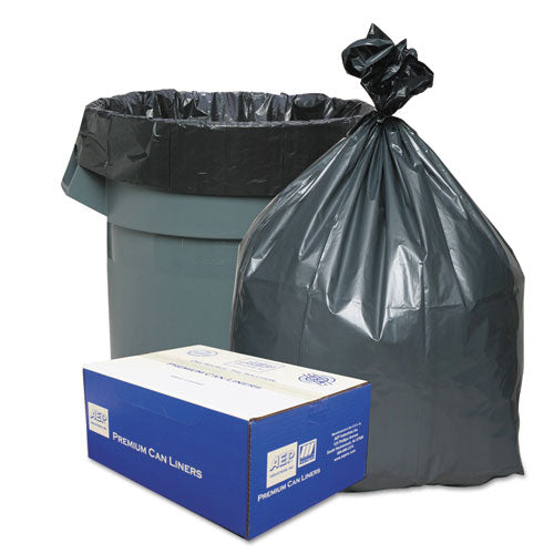 Platinum Plus® wholesale. Can Liners, 30 Gal, 1.35 Mil, 30" X 36", Gray, 100-carton. HSD Wholesale: Janitorial Supplies, Breakroom Supplies, Office Supplies.