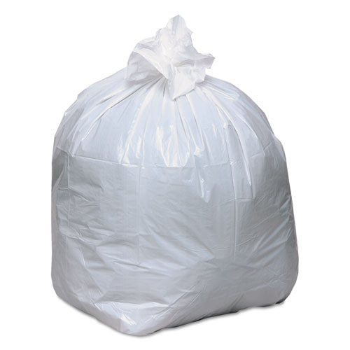 Earthsense® Commercial wholesale. Linear-low-density Recycled Tall Kitchen Bags, 13 Gal, 0.85 Mil, 24" X 33", White, 150-box. HSD Wholesale: Janitorial Supplies, Breakroom Supplies, Office Supplies.