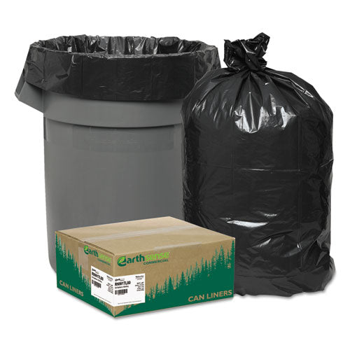 Earthsense® Commercial wholesale. Linear Low Density Large Trash And Yard Bags, 33 Gal, 0.9 Mil, 32.5" X 40", Black, 80-carton. HSD Wholesale: Janitorial Supplies, Breakroom Supplies, Office Supplies.
