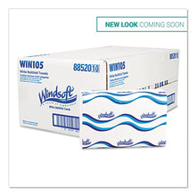 Load image into Gallery viewer, Windsoft® wholesale. WINDSOFT Multifold Paper Towels, 1 Ply, White, 9.25 X 9.5, 250-pack, 16 Packs-carton. HSD Wholesale: Janitorial Supplies, Breakroom Supplies, Office Supplies.