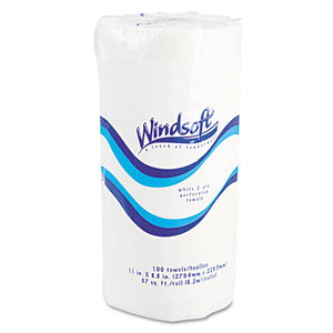 Windsoft® wholesale. WINDSOFT Kitchen Roll Towels, 2 Ply, 11 X 8.8, White, 100-roll. HSD Wholesale: Janitorial Supplies, Breakroom Supplies, Office Supplies.