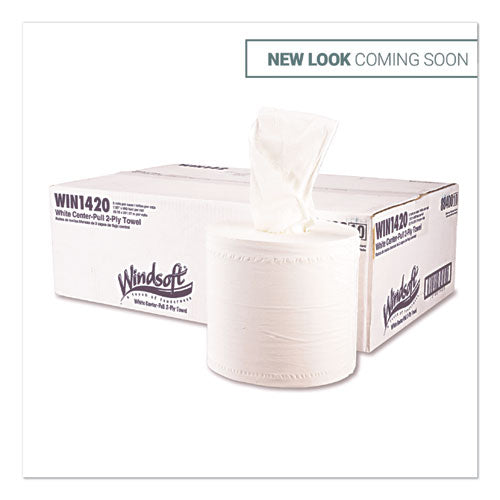Windsoft® wholesale. WINDSOFT Center-flow Perforated Paper Towel Roll, 8 X 13.5, White, 6 Rolls-carton. HSD Wholesale: Janitorial Supplies, Breakroom Supplies, Office Supplies.