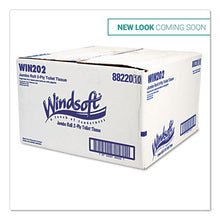 Load image into Gallery viewer, Windsoft® wholesale. WINDSOFT  Roll Bath Tissue, Septic Safe, 2 Ply, White, 3.4&quot; X 1000 Ft, 12 Rolls-carton. HSD Wholesale: Janitorial Supplies, Breakroom Supplies, Office Supplies.