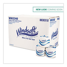 Load image into Gallery viewer, Windsoft® wholesale. WINDSOFT Bath Tissue, Septic Safe, 2-ply, White, 4 X 3.75, 500 Sheets-roll, 96 Rolls-carton. HSD Wholesale: Janitorial Supplies, Breakroom Supplies, Office Supplies.