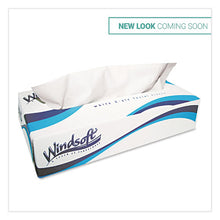 Load image into Gallery viewer, Windsoft® wholesale. WINDSOFT Facial Tissue, 2 Ply, White, Flat Pop-up Box, 100 Sheets-box, 30 Boxes-carton. HSD Wholesale: Janitorial Supplies, Breakroom Supplies, Office Supplies.