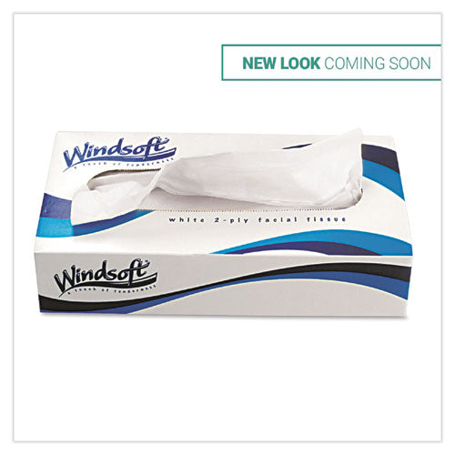 Windsoft® wholesale. WINDSOFT Facial Tissue, 2 Ply, White, Flat Pop-up Box, 100 Sheets-box, 30 Boxes-carton. HSD Wholesale: Janitorial Supplies, Breakroom Supplies, Office Supplies.