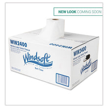 Load image into Gallery viewer, Windsoft® wholesale. WINDSOFT Bath Tissue, Septic Safe, 2-ply, White, 4 X 3.75, 400 Sheets-roll, 24 Rolls-carton. HSD Wholesale: Janitorial Supplies, Breakroom Supplies, Office Supplies.