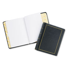 Load image into Gallery viewer, Wilson Jones® wholesale. Wilson Jones® Looseleaf Minute Book, Black Leather-like Cover, 250 Unruled Pages, 8 1-2 X 11. HSD Wholesale: Janitorial Supplies, Breakroom Supplies, Office Supplies.