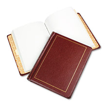 Load image into Gallery viewer, Wilson Jones® wholesale. Wilson Jones® Looseleaf Minute Book, Red Leather-like Cover, 250 Unruled Pages, 8 1-2 X 11. HSD Wholesale: Janitorial Supplies, Breakroom Supplies, Office Supplies.