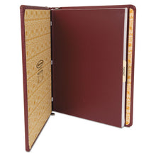 Load image into Gallery viewer, Wilson Jones® wholesale. Wilson Jones® Looseleaf Minute Book, Red Leather-like Cover, 250 Unruled Pages, 8 1-2 X 11. HSD Wholesale: Janitorial Supplies, Breakroom Supplies, Office Supplies.