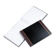 Load image into Gallery viewer, Wilson Jones® wholesale. Wilson Jones® Detailed Visitor Register Book, Black Cover, 208 Ruled Pages, 9.5 X 12.25. HSD Wholesale: Janitorial Supplies, Breakroom Supplies, Office Supplies.