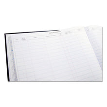 Load image into Gallery viewer, Wilson Jones® wholesale. Wilson Jones® Detailed Visitor Register Book, Black Cover, 208 Ruled Pages, 9.5 X 12.25. HSD Wholesale: Janitorial Supplies, Breakroom Supplies, Office Supplies.