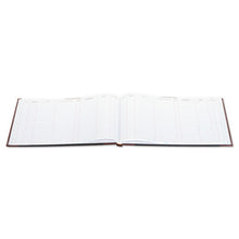 Load image into Gallery viewer, Wilson Jones® wholesale. Wilson Jones® Detailed Visitor Register Book, Black Cover, 208 Ruled Pages, 9.5 X 12.25. HSD Wholesale: Janitorial Supplies, Breakroom Supplies, Office Supplies.