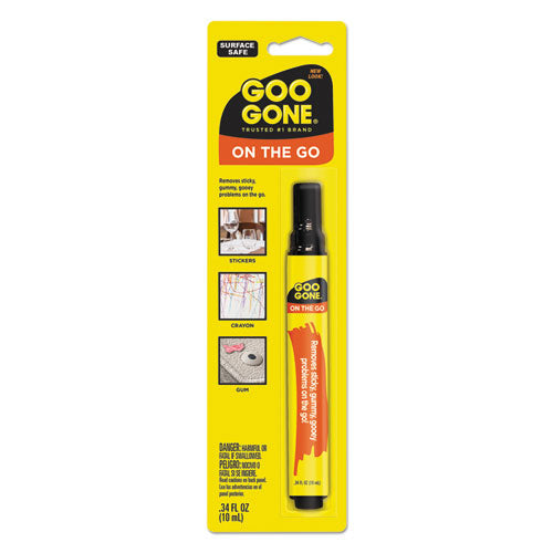 Goo Gone® wholesale. Mess-free Pen Cleaner, Citrus Scent, 0.34 Pen Applicator. HSD Wholesale: Janitorial Supplies, Breakroom Supplies, Office Supplies.