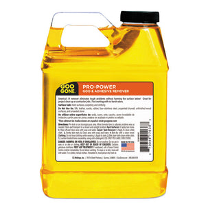 Goo Gone® wholesale. Pro-power Cleaner, Citrus Scent, 1 Qt Bottle, 6-carton. HSD Wholesale: Janitorial Supplies, Breakroom Supplies, Office Supplies.