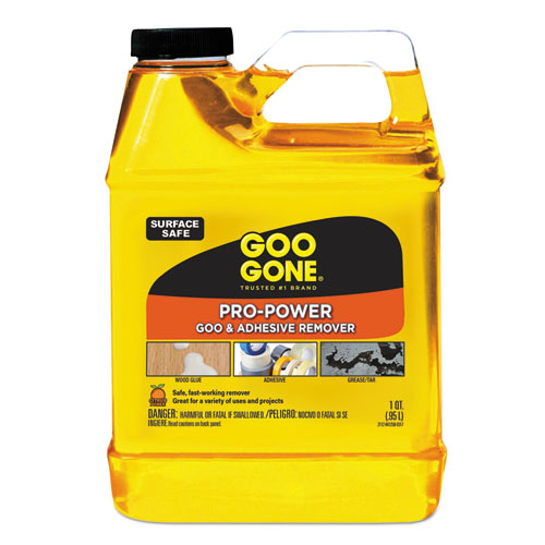 Goo Gone® wholesale. Pro-power Cleaner, Citrus Scent, 1 Qt Bottle, 6-carton. HSD Wholesale: Janitorial Supplies, Breakroom Supplies, Office Supplies.