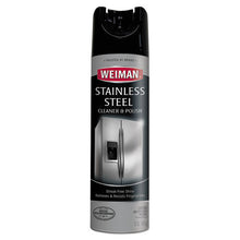 Load image into Gallery viewer, WEIMAN® wholesale. Stainless Steel Cleaner And Polish, 17 Oz Aerosol, 6-carton. HSD Wholesale: Janitorial Supplies, Breakroom Supplies, Office Supplies.