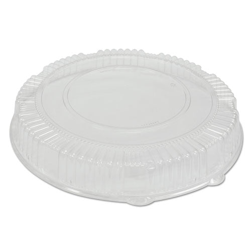 WNA wholesale. Caterline Dome Lids, 18" Diameter X 2.75"h, Clear, 25-carton. HSD Wholesale: Janitorial Supplies, Breakroom Supplies, Office Supplies.