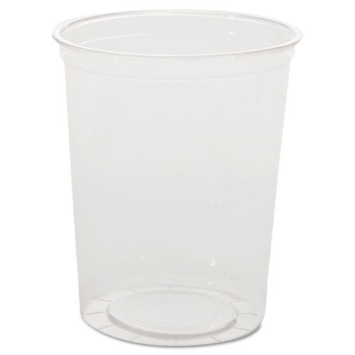 WNA wholesale. Deli Containers, 32 Oz, Clear, 25-pack, 20 Packs-carton. HSD Wholesale: Janitorial Supplies, Breakroom Supplies, Office Supplies.