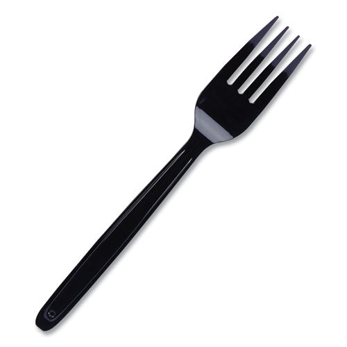 WNA wholesale. Cutlery For Cutlerease Dispensing System, Fork, 6", Black, 960-box. HSD Wholesale: Janitorial Supplies, Breakroom Supplies, Office Supplies.