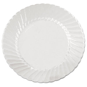 WNA wholesale. Classicware Plates, Plastic, 6 In, Clear, 18-bag, 10 Bag-carton. HSD Wholesale: Janitorial Supplies, Breakroom Supplies, Office Supplies.