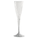 WNA wholesale. Classicware One-piece Champagne Flutes, 5 Oz., Clear, Plastic, 10-pack. HSD Wholesale: Janitorial Supplies, Breakroom Supplies, Office Supplies.