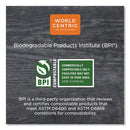 World Centric® wholesale. Fiber Burrito Bowl Lids, 8" Diameter, Clear, 400-carton. HSD Wholesale: Janitorial Supplies, Breakroom Supplies, Office Supplies.