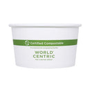 World Centric® wholesale. Paper Bowls, 12 Oz, 4.5" Diameter X 2.5"h,  White, 500-carton. HSD Wholesale: Janitorial Supplies, Breakroom Supplies, Office Supplies.