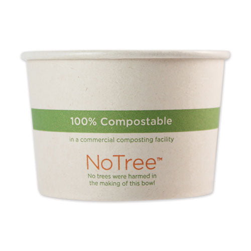 World Centric® wholesale. No Tree Paper Bowls, 8 Oz, 3.4" Diameter X 2.3"h, Natural, 1,000-carton. HSD Wholesale: Janitorial Supplies, Breakroom Supplies, Office Supplies.