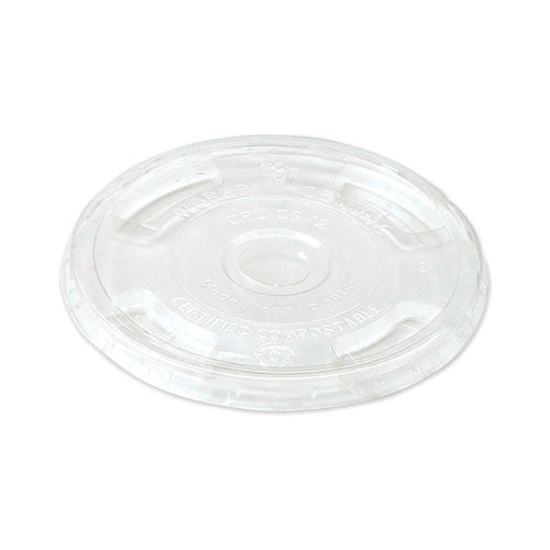 World Centric® wholesale. Ingeo Pla Clear Cold Cup Lids, Flat Lid, Fits 9-24 Oz Cups, 1,000-carton. HSD Wholesale: Janitorial Supplies, Breakroom Supplies, Office Supplies.
