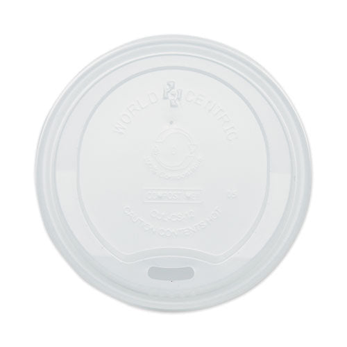 World Centric® wholesale. Hot Cup Lids, Fits 10-20 Oz Cups, White, 1,000-carton. HSD Wholesale: Janitorial Supplies, Breakroom Supplies, Office Supplies.