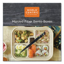 World Centric® wholesale. Pla Lids For Fiber Bento Box Containers, Five Compartments, 12.1 X 9.8 X 0.8, Clear, 300-carton. HSD Wholesale: Janitorial Supplies, Breakroom Supplies, Office Supplies.