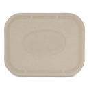 World Centric® wholesale. Fiber Lids For Fiber Containers, 7.8 X 10.1 X 0.5, Natural, 400-carton. HSD Wholesale: Janitorial Supplies, Breakroom Supplies, Office Supplies.