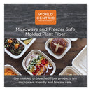 World Centric® wholesale. Fiber Trays, 1-compartment, 9.1 X 7.1 X 0.7, Natural, 500-carton. HSD Wholesale: Janitorial Supplies, Breakroom Supplies, Office Supplies.