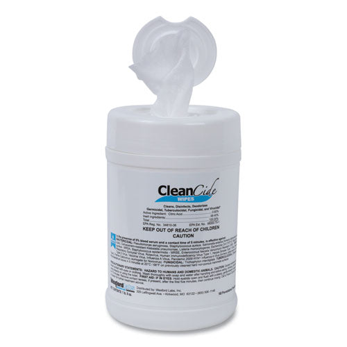 Wexford Labs wholesale. Cleancide Disinfecting Wipes, Fresh Scent, 6.5 X 6, 160-canister. HSD Wholesale: Janitorial Supplies, Breakroom Supplies, Office Supplies.