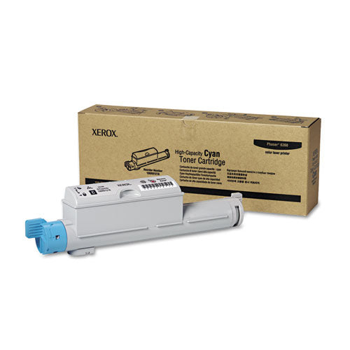 Xerox® wholesale. XEROX 106r01218 High-yield Toner, 12,000 Page-yield, Cyan. HSD Wholesale: Janitorial Supplies, Breakroom Supplies, Office Supplies.
