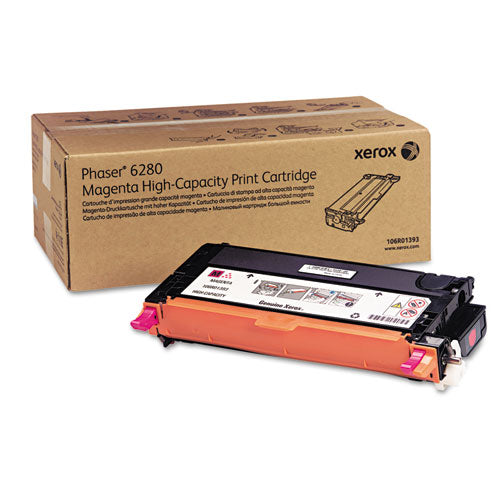 Xerox® wholesale. XEROX 106r01393 High-yield Toner, 5,900 Page-yield, Magenta. HSD Wholesale: Janitorial Supplies, Breakroom Supplies, Office Supplies.