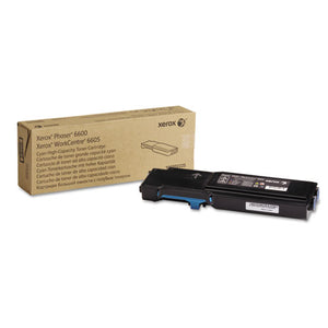 Xerox® wholesale. XEROX 106r02225 High-yield Toner, 6,000 Page-yield, Cyan. HSD Wholesale: Janitorial Supplies, Breakroom Supplies, Office Supplies.