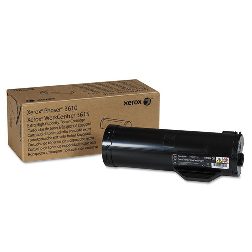 Xerox® wholesale. XEROX 106r02731 Extra High-yield Toner, 25,300 Page-yield, Black. HSD Wholesale: Janitorial Supplies, Breakroom Supplies, Office Supplies.