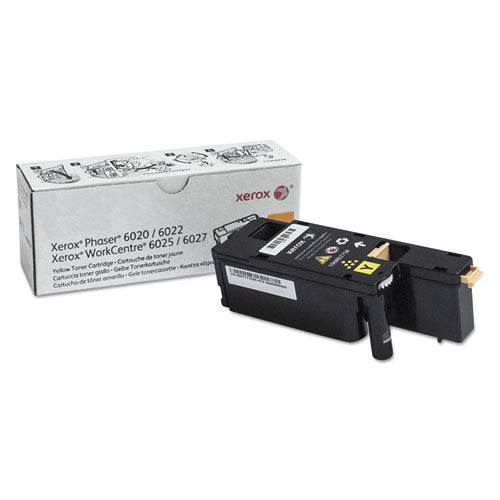 Xerox® wholesale. XEROX 106r02758 Toner, 1,000 Page-yield, Yellow. HSD Wholesale: Janitorial Supplies, Breakroom Supplies, Office Supplies.