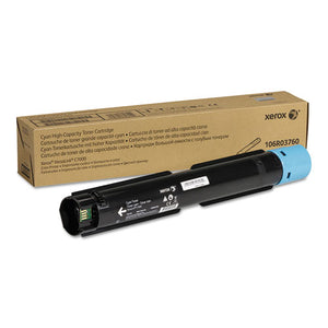 Xerox® wholesale. XEROX 106r03760 High-yield Toner, 10,100 Page-yield, Cyan. HSD Wholesale: Janitorial Supplies, Breakroom Supplies, Office Supplies.