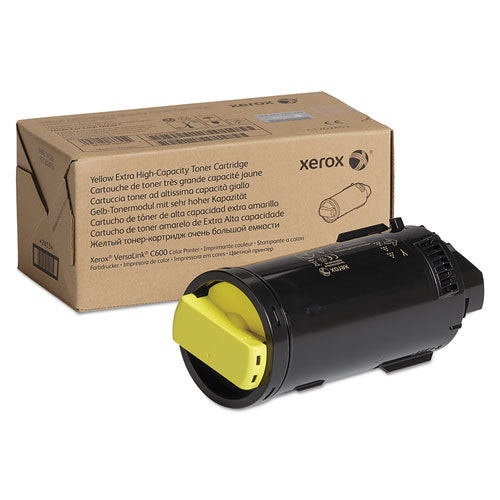 Xerox® wholesale. XEROX 106r03918 Extra High-yield Toner, 16,800 Page-yield, Yellow. HSD Wholesale: Janitorial Supplies, Breakroom Supplies, Office Supplies.