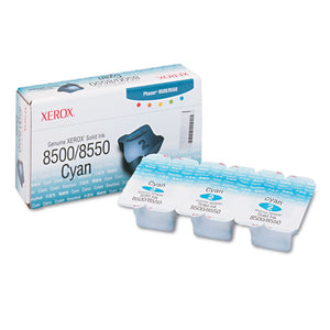 Xerox® wholesale. XEROX 108r00669 Solid Ink Stick, 1,033 Page-yield, Cyan, 3-box. HSD Wholesale: Janitorial Supplies, Breakroom Supplies, Office Supplies.