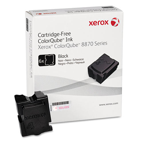 Xerox® wholesale. XEROX 108r00953 Solid Ink Stick, 16,700 Page-yield, Black, 6-box. HSD Wholesale: Janitorial Supplies, Breakroom Supplies, Office Supplies.